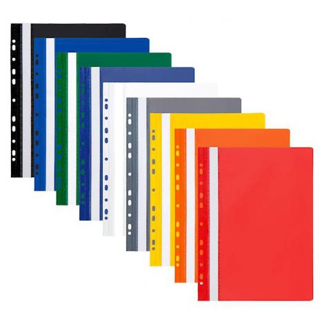 Skoroszyt A4/2cm z E/perf, Czerwony - 3